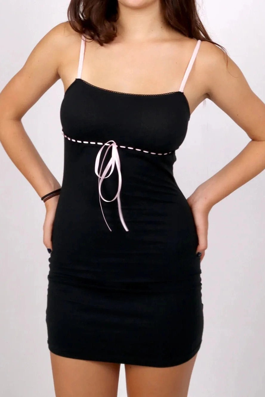 Spaghetti Strap Bodycon Mini Dress