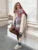 Vintage Women’s Leather Jacket Loose Thick Warm Lapel Single Breasted Long Sleeve Fleece Jacket  Fall Winter Street Outwear