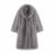 Exclusive Luxury Casual Long Faux Fur Parka Coat Women Winter  Thick Warm Fluffy Eco Lamb Fur Teddy Jacket Overcoat