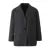 Chill Dark Gray Oversized Blazer Boyfriend Vintage Women Notched Collar Loose Suit Fashion Coat