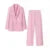 Elegant Blazer Pants Set Solid Loose Lapel Single-breasted Coat Wide Leg Trousers Sets  Fall Office New in Matching Suits