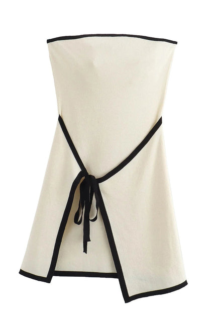 Slim Sleeveless Mini Dress