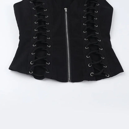 Sleeveless Bandage Corset