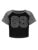 American Retro Casual Football Tee Jersey Figure Print Contract Patchwork Short Sleeve Loose Casual Summer Preppy T Shirt Women