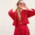 Retro Plush Single Breasted Cardigan Women Elegant Loose Solid O-neck Short Sweaters Female Winter Autumn Chic Street Knitwear