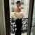 Elegant Off Shoulder Floral Long Dresses Women Vintage Slim Black Patchwork Petal Sleeves Robes Female Versatile Party Evening