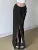 Solid High Split Ribbon Elegant Sexy Boho Skirts Women Summer Vacation Outfits