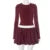 Woman Skirt Two Pieces Set Tight Backless Twist Crop Top High Waist Bud Skirt Elegant Suit Solid Lady Autumn Fashion New