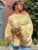 Casual Knitwear Sweater Pullover Female Loose Fashion See-Through Autumn  Beach Holiday Clothes Women’s Knit Pullover