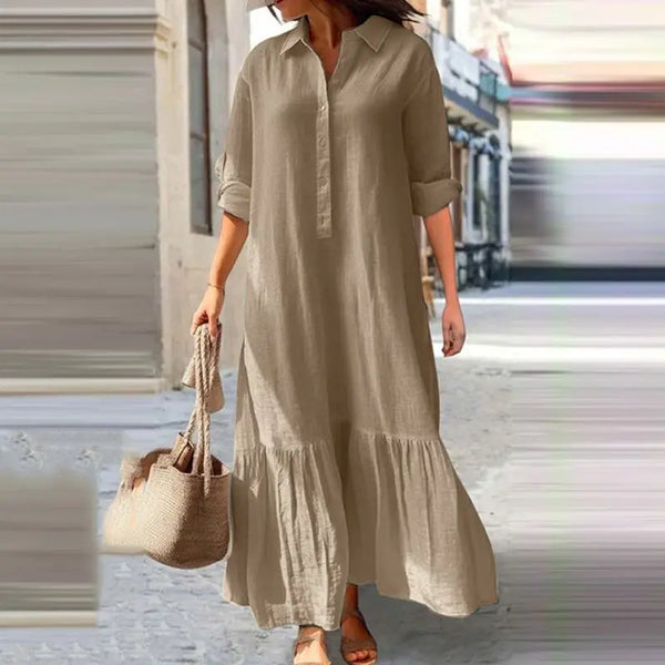 Cadence - Maxi Dress - Boho - Material - Ideal for Summer