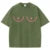 Summer Cotton Washed T Shirts Women Heart Funny Graphic T-Shirt Y2k Loose Casual Retro Short Sleeve Tee Hip Hop Streetwear