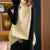 Spring And Autumn Women’s Turtleneck Knitted Sweater Sleeveless Pullover Vest Loose Fashion Versatile Western Style Top