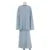 TRAUXY Autumn Winter Plush Knitted Suit Women’s Long Sleeve O-Neck Pullover Top Long Skirts Two Piece Sets Solid Female Elegant
