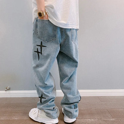 Printed Wide Leg Pants