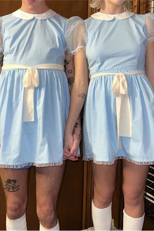 Elegant Mini Dress with Short Sleeves