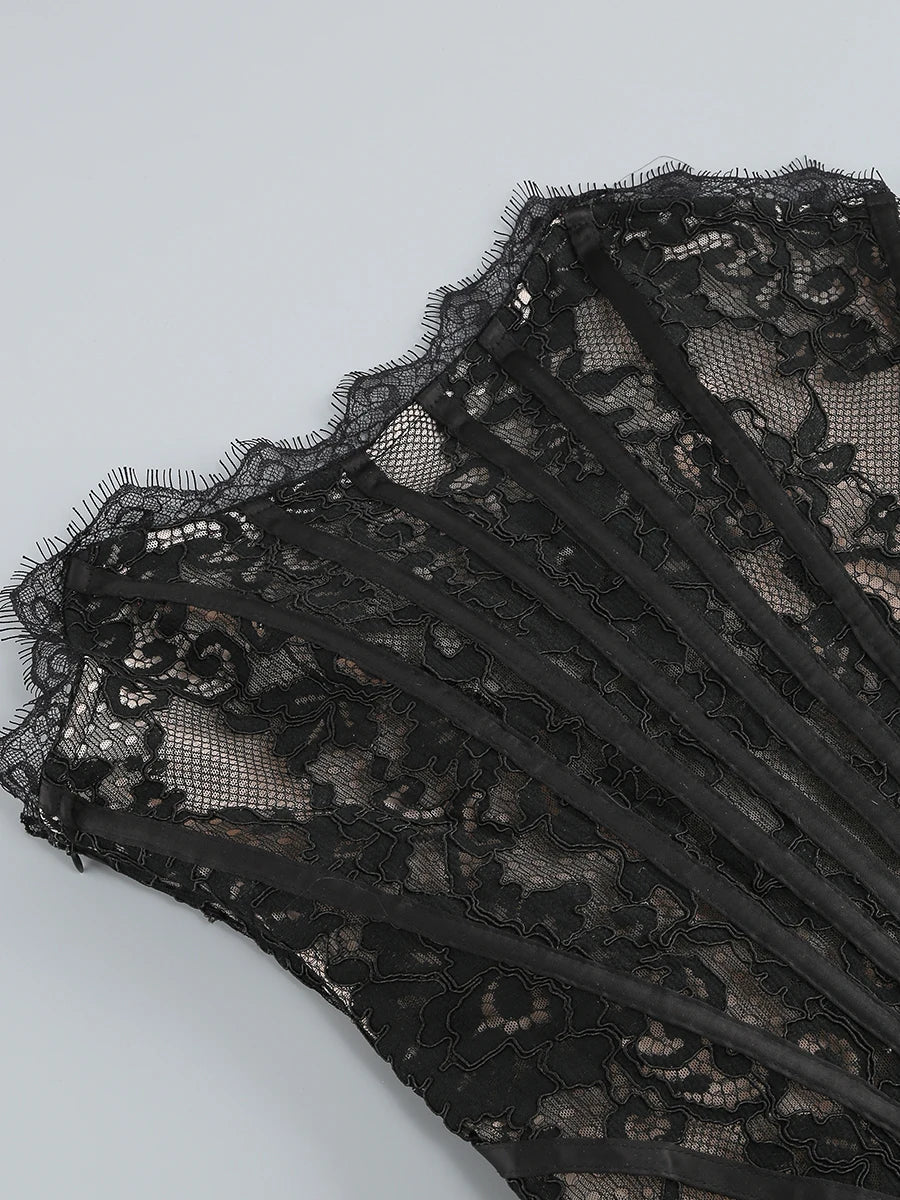 Kehlani Lace Corset Dress
