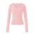 Y2K Cute Grunge Burgundy T-shirt 00s Vintage V Neck Long Sleeve Tees Chic Retro Women Milkmaid Tops Autumn Techwear Clothes