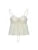 Fairycore Sweet Solid Shirring Camisole Women Summer Vacation Korean Clothing Crop Top