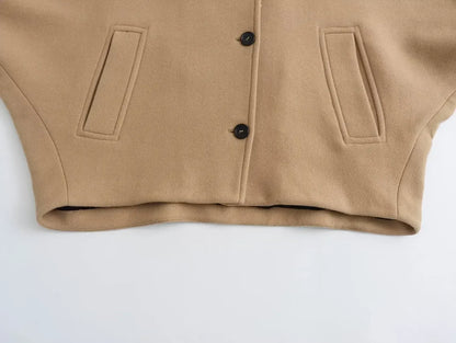 Vintage Double Pocket Wool Coat
