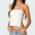 spring/summer new Spice Girl small vest solid color sexy halter neck with chest halter top