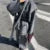 Elegant Patchwork Belt Women’s Coats Women Contrast V-neck Long Sleeve Pocket Female Overcoats  Autumn Lady New in Outwear