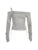Slash Neck Patchwork Long Sleeve Slim Basic Casual Tees Side Shirring Womens T Shirt