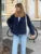 Loose Woolen Blends Coat Women Solid Lapel Double Breasted Pockets Jackets  Autumn Winter Fashion Lady Office Outwear New
