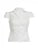 Solid Shirring Button Up Turn Down Collar Short Sleeve White Shirts Women Simple Casual Summer Clothes