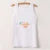 Europe and the United States street new print season art text short sleeve women Y2K women’s T-shirt vest halter