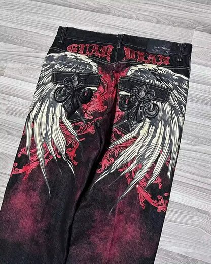 Dark Devil Wide Leg Pants