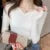 Women Slim V-Neck Bottoming Sweater Autumn Winter For Women Casual Pullovers Long Sleeve Knit Warm Office Sweater