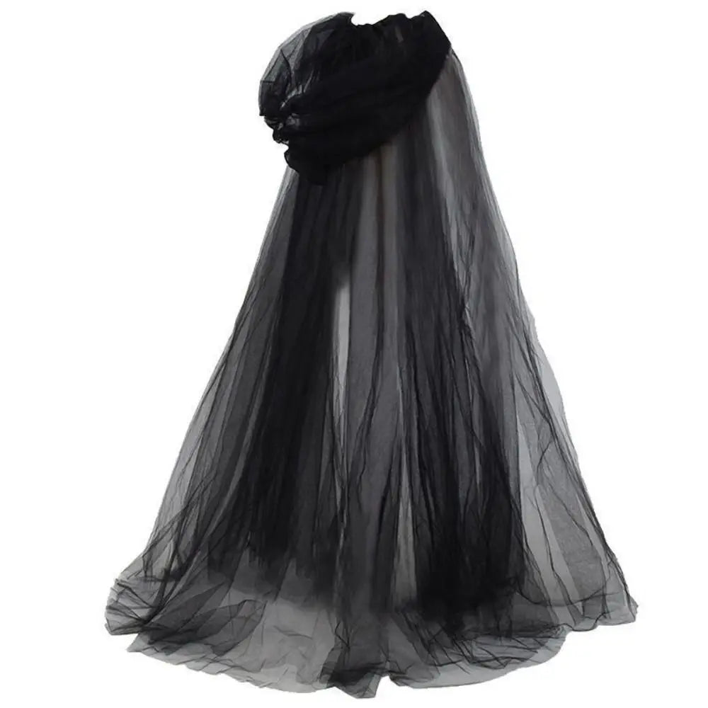 Sheer Mesh Costume Cloak