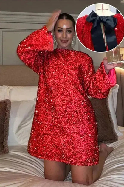 Sequin Mini Dress