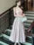 Elegant Satin Midi Dresses for Women Sleeveless High Waist Evening Party Dress A-line Prom Robe Korean Fashion Summer Vestidos