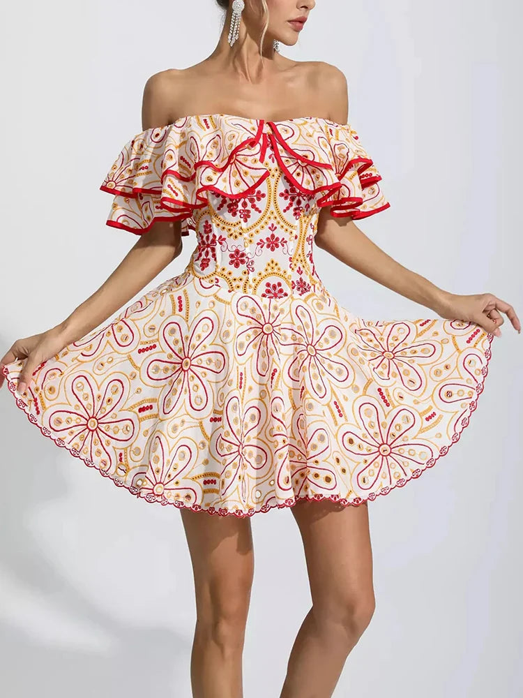 Scarlet Mini Dress