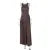 Fashion Ribbon Ruffles Slim Dress For Women Sleeveless Streetwear Long Solid Dress Autumn Lady Club Party Maxi Vest Dress