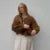 Retro Plush Single Breasted Cardigan Women Elegant Loose Solid O-neck Short Sweaters Female Winter Autumn Chic Street Knitwear