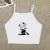 Summer new women’s T-shirt Europe and the United States street sexy crop short T-shirt fashion fashion short T
