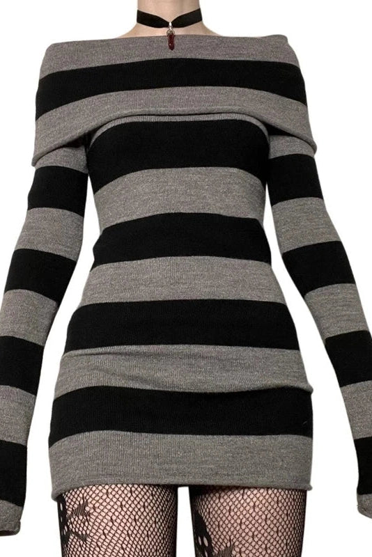 Off Shoulder Mini Dress