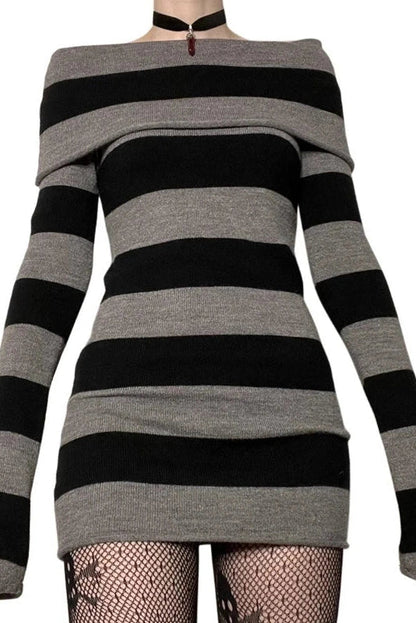 Off Shoulder Mini Dress
