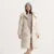 Down Jacket Women Long Length Detachable Hooded  New Winter Textured Winter Clothing