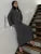 Solid Loose Sweater Suit Female Fashion V-Neck Knit Pollover Top Long Skirt High Waist Autumn Winter Skirt 2 Piece Set