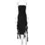 Europe and the United States style y2k spring fashion trend women’s new line shoulder chest bag buttock slim irregular dress
