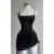 Europe and the United States explosive new cross-border dress summer high sense lace-up sexy halter spice bag hip skirt