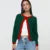 Casual Knitted Single-Breasted Cardigan Women Loose Contrast Color O-neck Pullover Sweaters Female Autumn Chic Street Tops