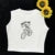 Women’s T-shirt hot sell motorcycle and monogram print custom T-shirt baby tee