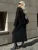 Solid Loose Sweater Suit Female Fashion V-Neck Knit Pollover Top Long Skirt High Waist Autumn Winter Skirt 2 Piece Set