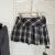 Autumn Winter Woman Gyaru V-neck French Vintage Sweater Long Sleeve Pullover Knitwear Mini Skirt 2000s Aesthetic 3-piece Outfits