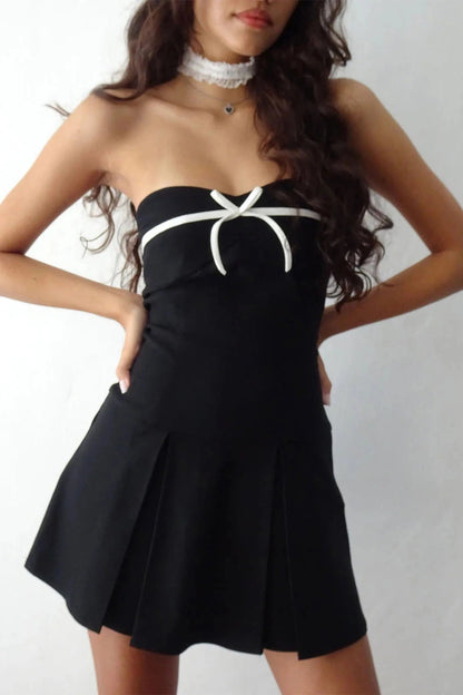 Strapless Bodycon Mini Dress