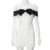 European and American women’s Y2K new sexy high-end wrapped chest and buttocks skirt, one shoulder bow tie dress